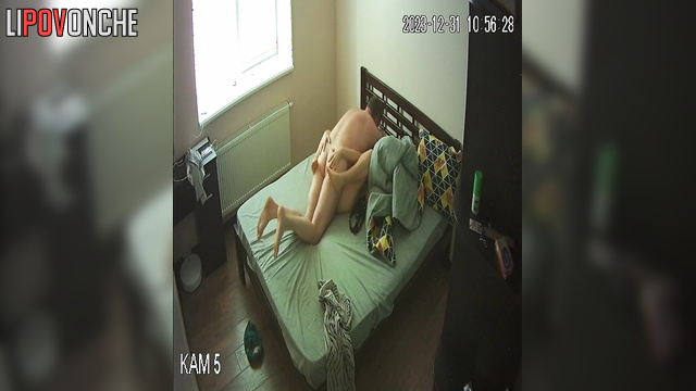 Man fucked blonde with dildo and then with his dick