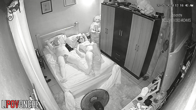 Brunette jerked off and sucked her man, then fucked him