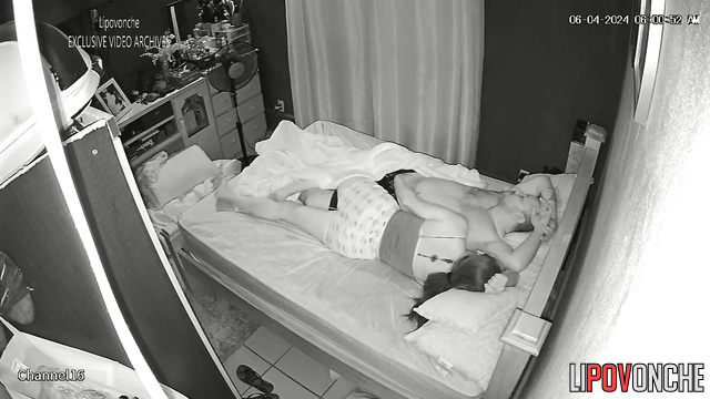 Long-haired brunette jerked off a man and then fucked him