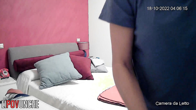 She doesn't suspect that her ex-boyfriend installed a hidden camera