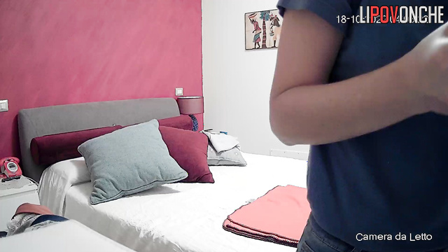She doesn't suspect that her ex-boyfriend installed a hidden camera