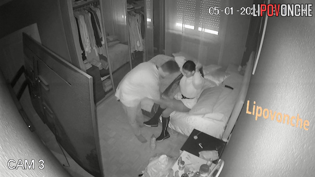 Couple having hot prelude before their first fuck
