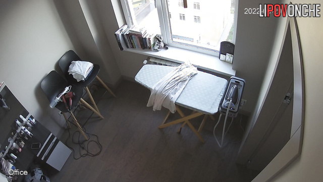 Guy ironing suit for swinger party (bedroom scenes)