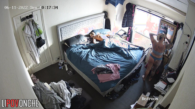 Baby fucked her boyfriend so much that he fell asleep for a long time