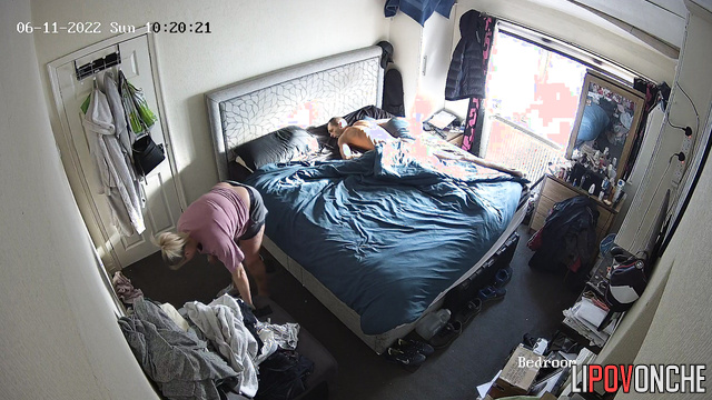 Baby fucked her boyfriend so much that he fell asleep for a long time
