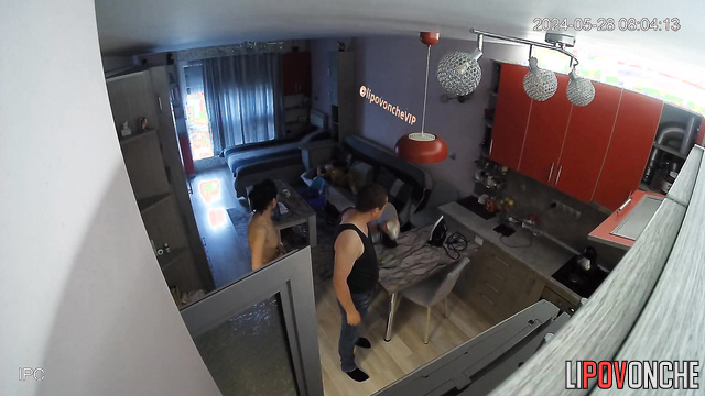 They dressing to night party (it fixed a hidden cam)