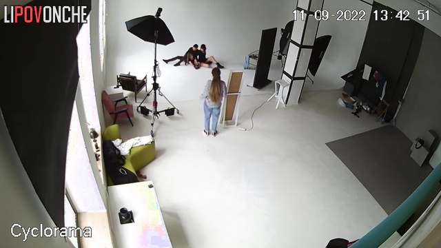 Parents came to a professional family photo shoot in the studio