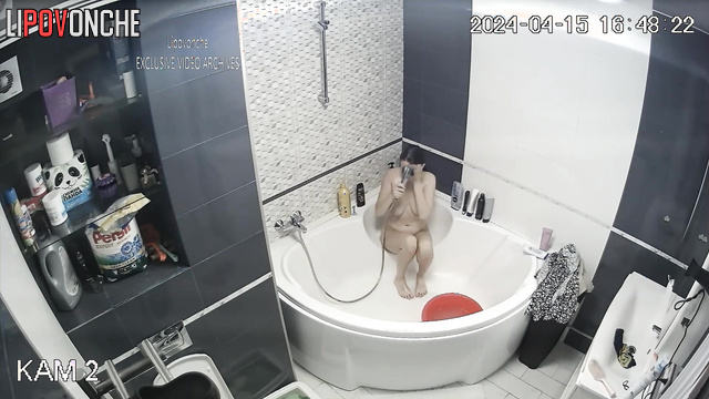 Busty ukrainian brand taking shower hot after nice fuck