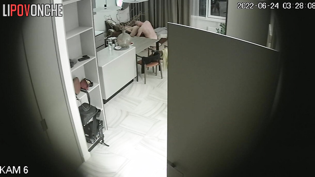 Couple is being watched (they don't know anything and are fucking)
