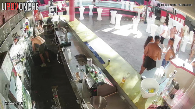 Dirty people did bad things during party (hidden cam)