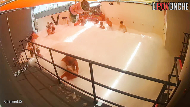 Different people fucking in a foam right now (adult party)