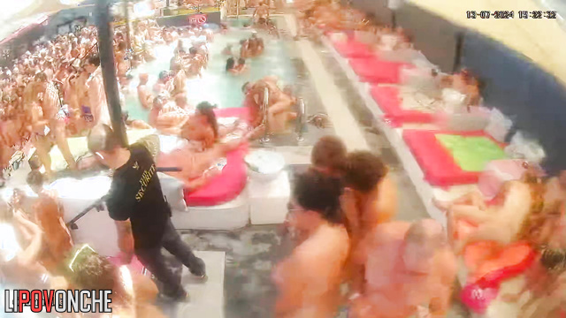 Pool swinger party - watch this hidden video