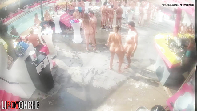 People fucking right at the party (slutty doggystyle sex)