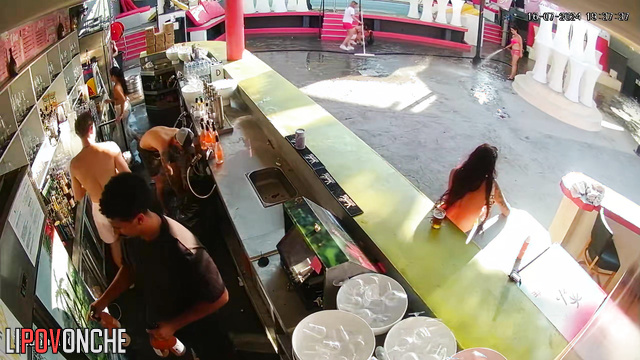 Mind-blowing summer in the adult club (hidden tape in pool)