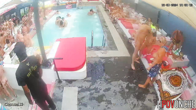 Hidden camera fixed summer swinger party - live