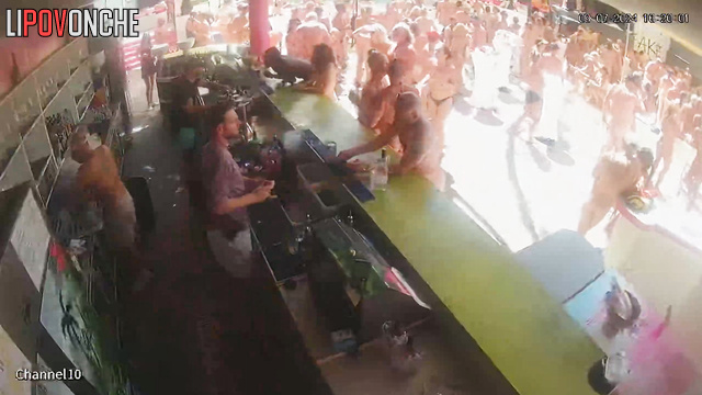Swinger party is going hot - romantic atmosphere