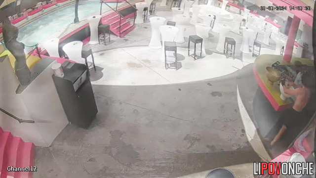 Shameless people dancing naked and fucking right now (sex in pool)