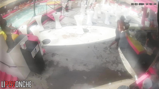 People dance and than fuck (video from adult party on pool)