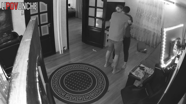 Sudden sex in the living room (he attacked her)