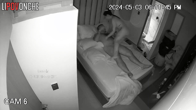 Man fucked brunette with big tits and cummed inside her