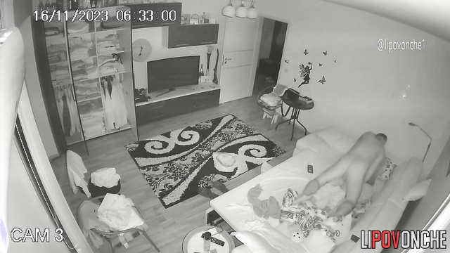 People were fixed on a hidden camera / watch and enjoy