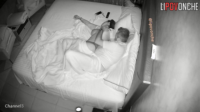 Lovers kissing and hugging before a sensual fuck