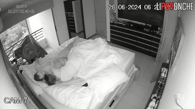 Blonde adores making his partner lazy handjob (watch now)