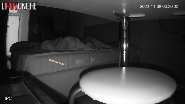 Some friends installed a hidden camera in their bedroom