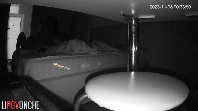 Some friends installed a hidden camera in their bedroom