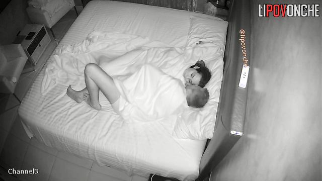 She wants to sleep, not fuck, but he doesn't care