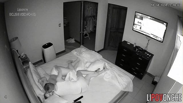 Young couple does not even suspect that they are being watched now