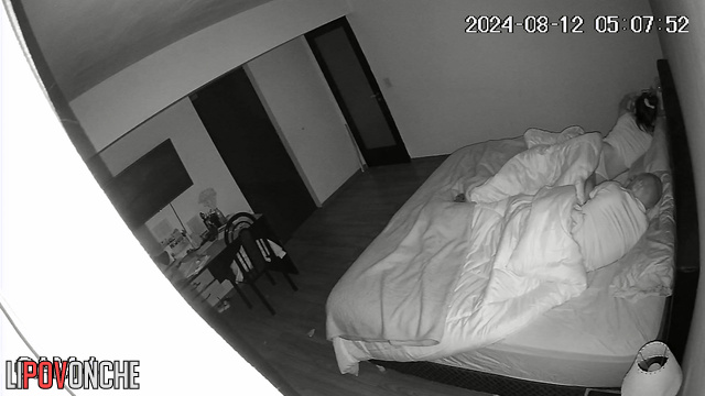 Couple fucked in doggystyle and missionary (night video)