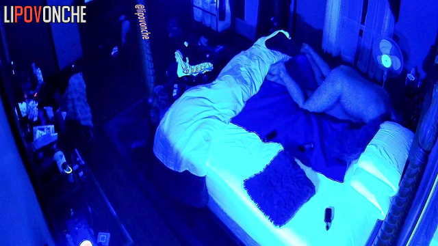 Guy smocking an electronic cigarette during blowjob
