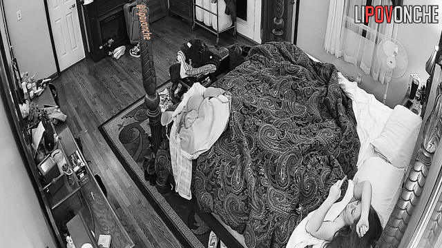 Couple spent the whole night in the bed (watch the video)