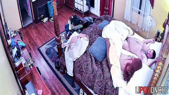 Couple spent the whole night in the bed (watch the video)