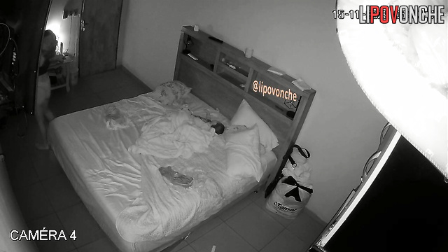 Blonde changing clothes right now, live video