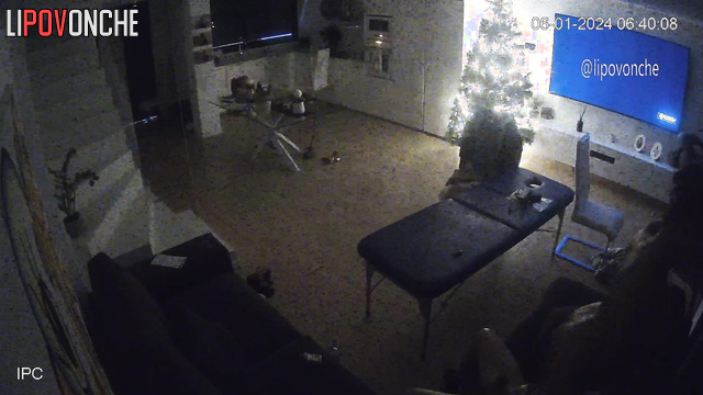 Mind-blowing fuck near the Christmas three (ten minutes before the New Year)