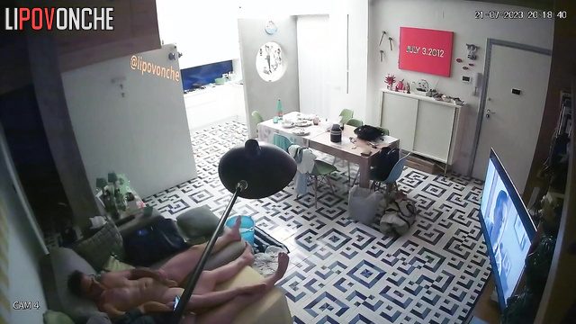 Naked guy fucking a whore who lives near his house