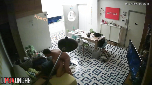 Naked guy fucking a whore who lives near his house