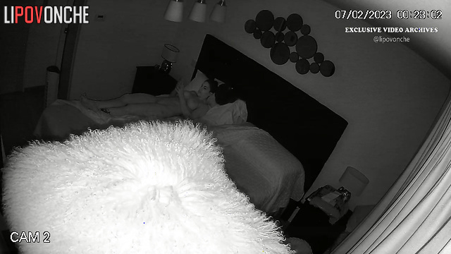 Beauty naked angel relaxing alone in the bed, look
