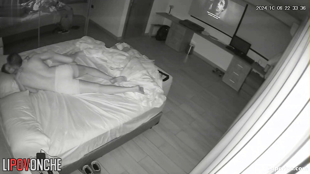 Couple had no idea anyone decided to observe their night passion