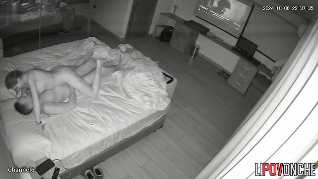 Couple had no idea anyone decided to observe their night passion