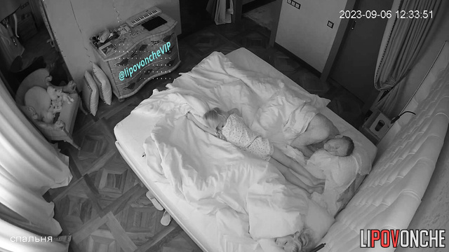 Caring husband making relaxing massage to his wife