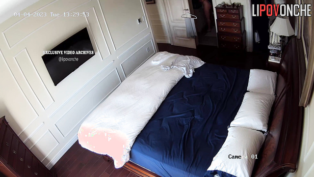 Bedroom scene - woman wants to dress (watch it)