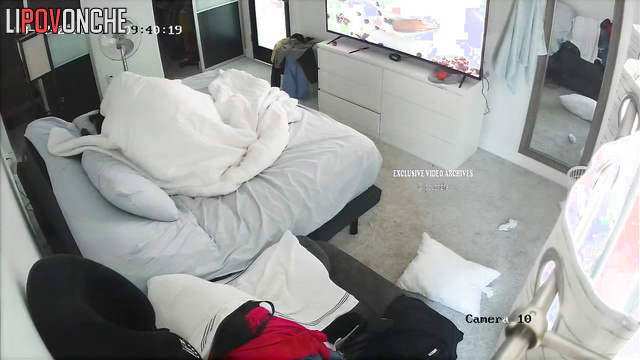 Couple doesn't know what to do: fuck or watch TV