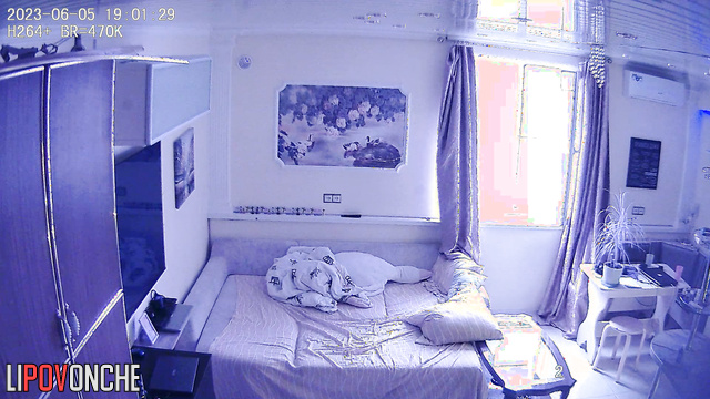 Lazy morning of this couple (relax all day long)