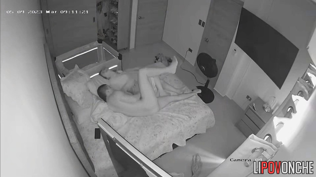 Spy hidden cam fixed a couple last night - it is really hot
