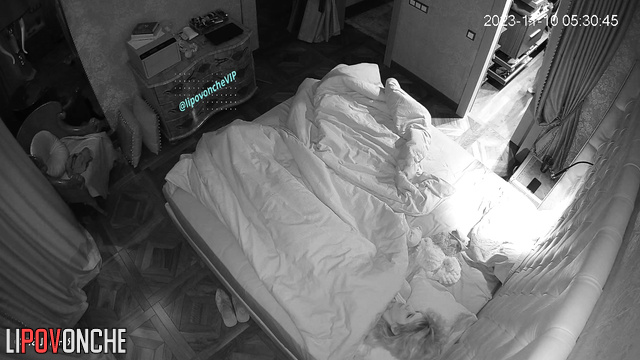 Hidden camera fixed a simple day of one couple