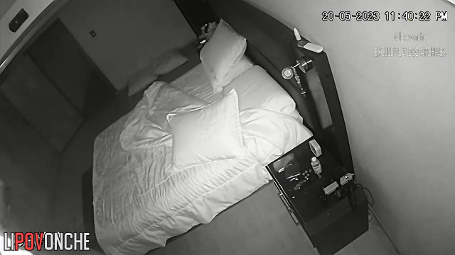 Couple doing their favorite hobby (bedroom video)