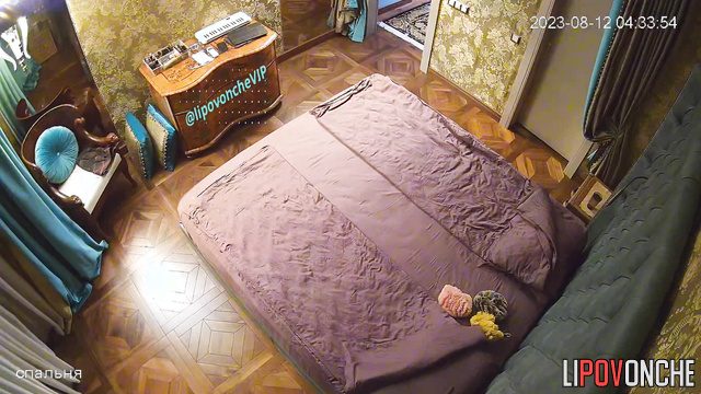 Relatives chilling in the bedroom in the morning